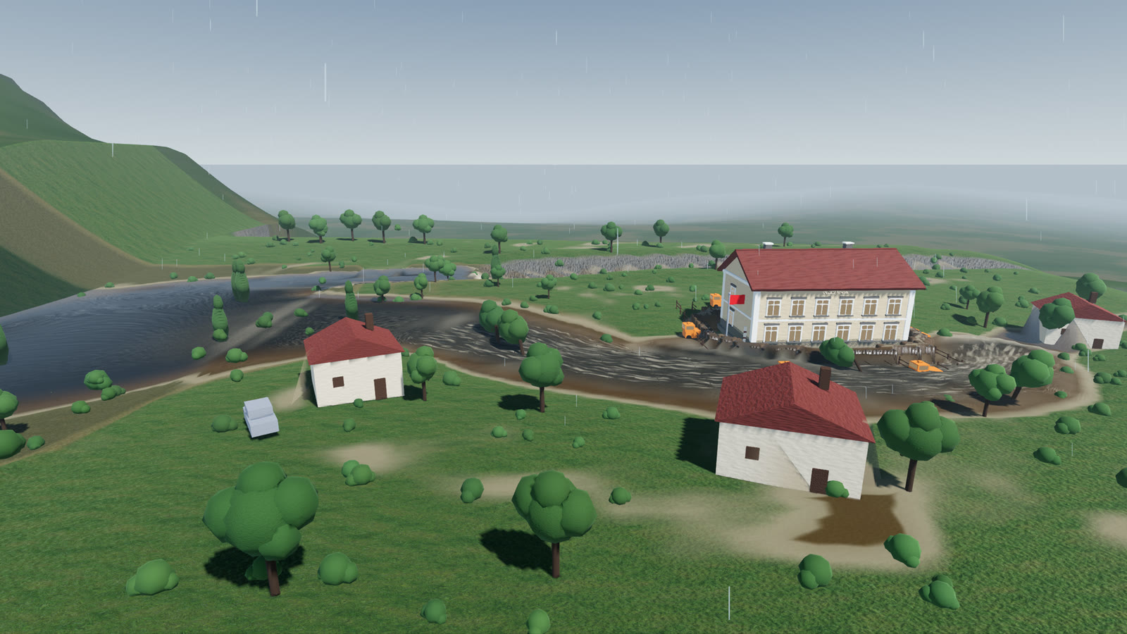 Don't Get Drowned: a village beside a rising river